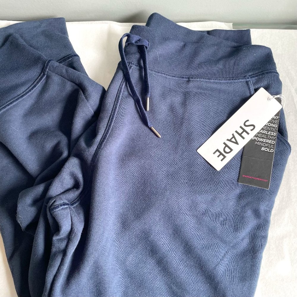 Shape Activewear Navy Joggers